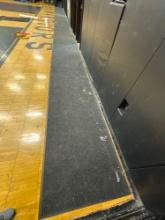 50 ft long runner commercial floor rug - in gym