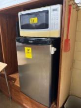 Danby Mini Fridge, Sharp Carousel Microwave - Rm 1206