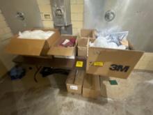 Several boxes Face Masks, Face Shields - Rm 1205