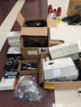 USB Smart charging stations, voice amp, assorted projectors, room 1201