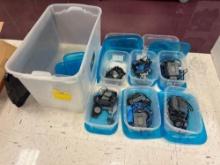 (8) VEX Controlled Units, Storage Totes - Room 1201