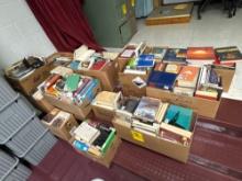 large lot of assorted books - room 1201
