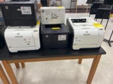 4 HP laser jet printers - 1202