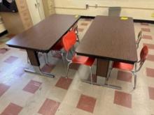 (2) Youth Tables and Chairs - Room 1308
