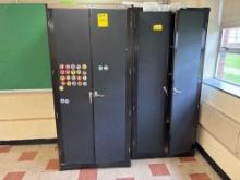 (2) Two Door Steel Cabinets - Room 1308