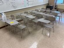(15) Student Desks and Chairs - Room 2305