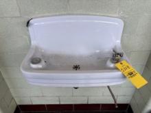 porcelain water fountain . Location upstairs outside Room #2106