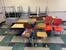 Student Desks and Chairs - Room 2105