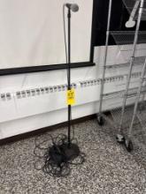 Radio Shack upright microphone - Cafeteria