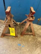 Pair of 5 ton jack stands - maintance garage