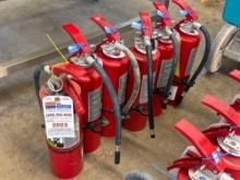 6 Fire Extinguishers - Maintenance