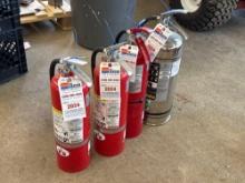 4 Fire Extinguishers - Maintenance