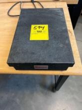 Starrett grade 3 granite surface plate - maintance garage