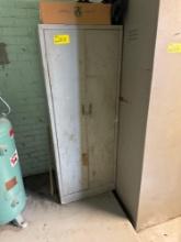 large and mid sized metal cabinets and file cabinet