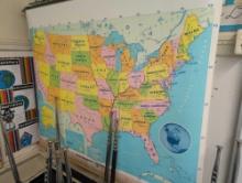 Modern Education Systems pull down US map, room 2406