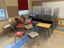 (24) Student Desks and Chairs - Room 2405