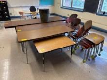 (4) Tables and (13) Chairs - Room 2408