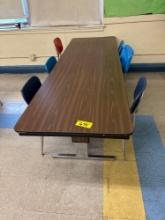 Table, (6) Chairs - Room 2409