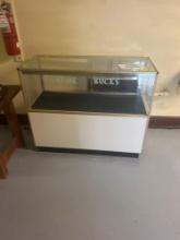 4 ft display case - 2nd floor old school