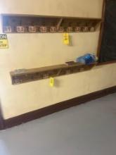 Pair of wall mount coat hangers - 2nd floor old school