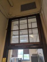 Early classroom Transom window, room 3401