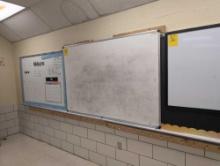 4 Assorted dry erase boards, room 1602