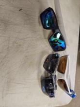 3 pair of sunglasses