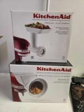 Kitchenaid food grinder and slicer/shredder