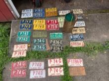 1948-1973 License Plates