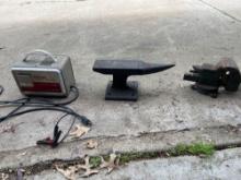 Littlestown No. 25 Vice / Anvil / Battery Charger