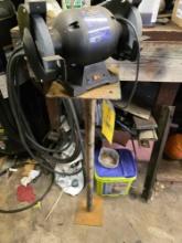 Power Craft 6" Bench Grinder & Stand