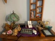 Figurines / Glass Art / Ornate Lamp