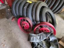 Ford Model T/A Tires Wheels Tubes