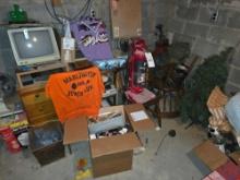 Desk, Christmas Trees, Fan, Marlington Shirt, Hobie, Chairs