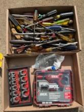 Skil 4V Screwdriver, Screwdrivers, Craftsman Crowfoot