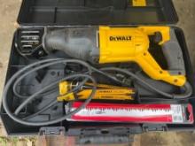 Dewalt Sawzall with Extra Blades