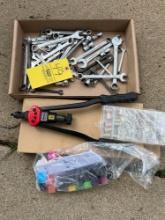Wrenches and Rivet Gun