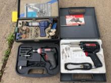 Craftsman 4V Drill, Rotary Tool, Weller Soldering Gun