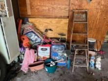Ladders, Fan, Heater, Picnic Table, Bicycle, Garden Soil