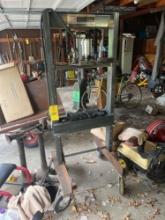 Central Machinery 20 Ton Shop Press on Casters