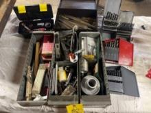 Drill Bits, Files, Tooling, micrometers