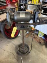 Buffalo Electric Bench Grinder on Stand