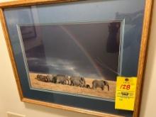 signed framed art pieces (4)