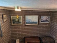 Group of assorted frames artwork, signed by artists