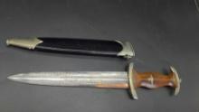 WW2 German NSKK dagger with scabbard