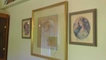 Framed Artwork Lot of (5) Prints Lithos