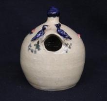 Folk Pottery Bird House