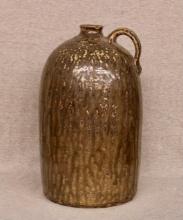 Southern Alkaline-Glazed Stoneware Jug  14"