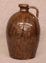 Southern Alkaline-Glazed Stoneware Jug - 8"