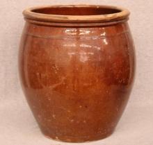Southern Alkaline-Glazed Stoneware Jar